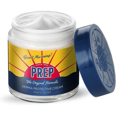 PREP Crème Dermoprotectrice, Pour Irritation, Crème Hydratante Visage, Apaisante, Pour Tous Les Types De Cuir, Format Pot, 75 Millilitre PREP Crème Dermoprotectrice, Pour Irritation, Crème Hydratante Visage, Apaisante, Pour Tous Les Types De Cuir, Format Pot, 75 Millilitre