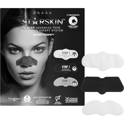 STARSKIN Sunset Strips™ Système avancé de nettoyage des pores en 3 étapes (2 traitement), STARSKIN Sunset Strips™ Système avancé de nettoyage des pores en 3 étapes (2 traitement),