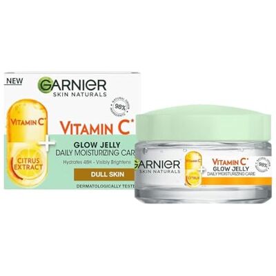 Garnier Crème de jour naturelle à la vitamine C pour la peau, 50 ml Garnier Crème de jour naturelle à la vitamine C pour la peau, 50 ml