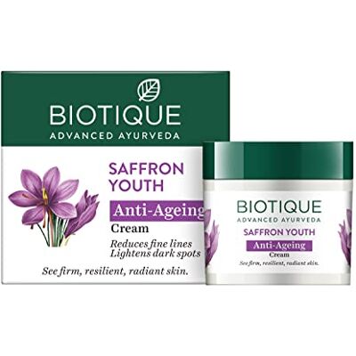 Biotique Saffron Dew Ageless Face and Body Cream for All Skin Types Biotique Saffron Dew Ageless Face and Body Cream for All Skin Types