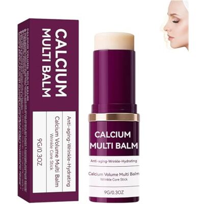 SKZKK Baume multi-calcium Bâton de baume anti-rides Crème hydratante au collagène et à l'élastine Hydratant en profondeur sans graisser Pour crème pour les yeux, cou, baume à lèvres (1 pièce) SKZKK Baume multi-calcium Bâton de baume anti-rides Crème hydratante au collagène et à l'élastine Hydratant en profondeur sans graisser Pour crème pour les yeux, cou, baume à lèvres (1 pièce)