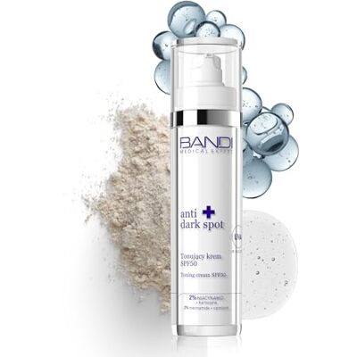 BANDI Crème Pour le Teint Hydratante Spf 50 Protection Uva Uvb Crème Anti-rides Teintée Crème de Jour Non-comédogène Pour Peau Sensible et Tonifiante Idéale Comme Base de Maquillage BANDI Crème Pour le Teint Hydratante Spf 50 Protection Uva Uvb Crème Anti-rides Teintée Crème de Jour Non-comédogène Pour Peau Sensible et Tonifiante Idéale Comme Base de Maquillage