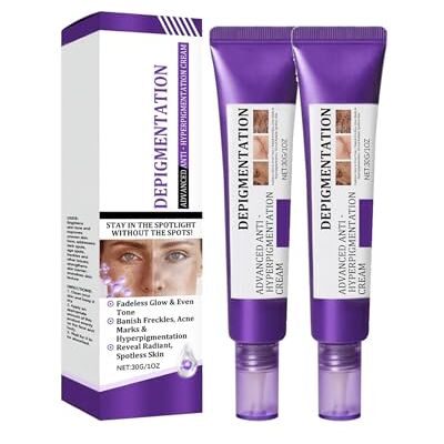 QGuoJie Crème anti-hyperpigmentation avancée Élimine les taches brunes et traitement du visage anti-âge Crème hydratante éclaircissante pour tous les types de peau (2) QGuoJie Crème anti-hyperpigmentation avancée Élimine les taches brunes et traitement du visage anti-âge Crème hydratante éclaircissante pour tous les types de peau (2)