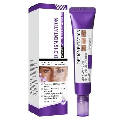 QGuoJie Crème anti-hyperpigmentation avancée Élimine les taches brunes et traitement du visage anti-âge Crème hydratante éclaircissante pour tous les types de peau (1) QGuoJie Crème anti-hyperpigmentation avancée Élimine les taches brunes et traitement du visage anti-âge Crème hydratante éclaircissante pour tous les types de peau (1)