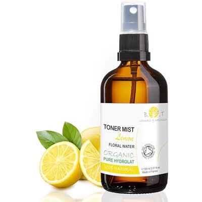 B.O.T cosmetic & wellness B.O.T Cosmetics Eau Florale de Citron Bio Lotion Tonique 100ml Hydratant, Revitalisant Visage Sans Parabènes, Sulfates Tous Types de Peau Huile de Marula, Crème Mixa Bio B.O.T cosmetic & wellness B.O.T Cosmetics Eau Florale de Citron Bio Lotion Tonique 100ml Hydratant, Revitalisant Visage Sans Parabènes, Sulfates Tous Types de Peau Huile de Marula, Crème Mixa Bio