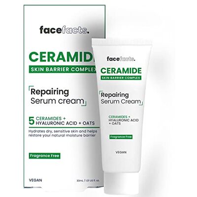 Face Facts Sérum réparateur à la céramide Répare et hydrate la peau 30 ml Face Facts Sérum réparateur à la céramide Répare et hydrate la peau 30 ml