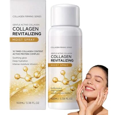 XUSHAOLUN Spray raffermissant au collagène, huile corporelle pour le corps pour raffermir la peau et lifting contre les rides et ridules, spray raffermissant pour la peau mature, sérum de collagène repulpant (1 XUSHAOLUN Spray raffermissant au collagène, huile corporelle pour le corps pour raffermir la peau et lifting contre les rides et ridules, spray raffermissant pour la peau mature, sérum de collagène repulpant (1