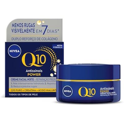 NIVEA Visage Crème De Nuit Anti-Rides Q10 50 ml NIVEA Visage Crème De Nuit Anti-Rides Q10 50 ml