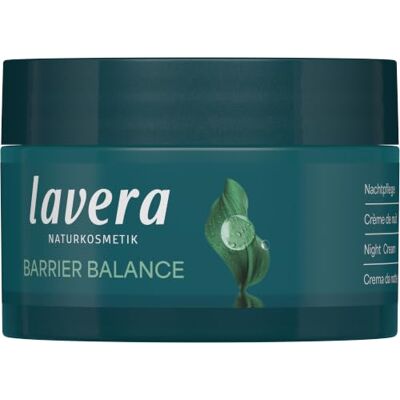lavera Barrier Balance Crème de nuit Crème sans alcool sans parfum régénération de la peau renforce la barrière cutanée prébiotiques vegan cosmétique naturelle 50 ml lavera Barrier Balance Crème de nuit Crème sans alcool sans parfum régénération de la peau renforce la barrière cutanée prébiotiques vegan cosmétique naturelle 50 ml