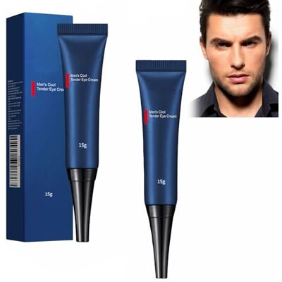 JASUBAI East Moon Lot de 2 gels contour des yeux Awaken Lifting aux peptides pour homme, crème anti-âge rafraîchissante et délicate, réduit les poches, les rides et les gonflements, traitement des cernes JASUBAI East Moon Lot de 2 gels contour des yeux Awaken Lifting aux peptides pour homme, crème anti-âge rafraîchissante et délicate, réduit les poches, les rides et les gonflements, traitement des cernes