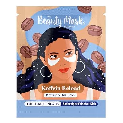 THE Beauty Mask COMPANY Lingettes pour les yeux Caféine Reload Soin des yeux pour un coup de fraîcheur immédiat 1 sachet avec deux coussinets THE Beauty Mask COMPANY Lingettes pour les yeux Caféine Reload Soin des yeux pour un coup de fraîcheur immédiat 1 sachet avec deux coussinets