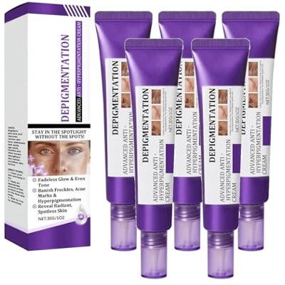 QGuoJie Crème anti-hyperpigmentation avancée Élimine les taches brunes et traitement du visage anti-âge Crème hydratante éclaircissante pour tous les types de peau (5) QGuoJie Crème anti-hyperpigmentation avancée Élimine les taches brunes et traitement du visage anti-âge Crème hydratante éclaircissante pour tous les types de peau (5)