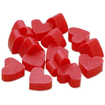 Florex Lot de 50 mini savons en forme de cœur au lait de brebis pour invités de mariage Florex Lot de 50 mini savons en forme de cœur au lait de brebis pour invités de mariage