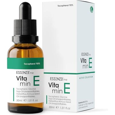 Essenze.me Puro, Elegante Benessere Huile de Vitamine Et Naturelle Tocophérol 70% Hautement Concentrée À Diluer dans le Sérum Visage, Crème Anti-rides, Produits pour Cheveux, Ongles et Cuticules. Antioxydant, Anti-âge, Anti-taches, Essenze.me Puro, Elegante Benessere Huile de Vitamine Et Naturelle Tocophérol 70% Hautement Concentrée À Diluer dans le Sérum Visage, Crème Anti-rides, Produits pour Cheveux, Ongles et Cuticules. Antioxydant, Anti-âge, Anti-taches,