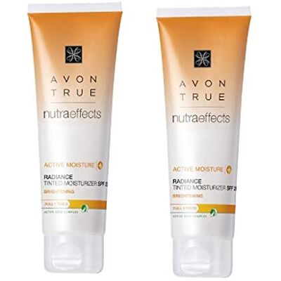Avon 2 x Nutra Effets Radiance Hydratant teinté SPF 20 50 ml Nouveau Avon 2 x Nutra Effets Radiance Hydratant teinté SPF 20 50 ml Nouveau