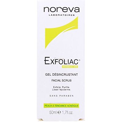 Noreva EXFOLIAC Gel Désincrustant (50 ml) Noreva EXFOLIAC Gel Désincrustant (50 ml)