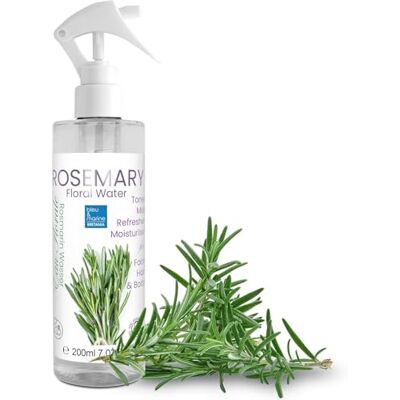 bleu & marine Bretania Eau Florale Hydrolat de Romarin ● Peaux Grasse et Imperfections ● Tonique Peaux Mixtes et Grasses ● Spray Cheveux ● Parfum d'ambiance 200 ml bleu & marine Bretania Eau Florale Hydrolat de Romarin ● Peaux Grasse et Imperfections ● Tonique Peaux Mixtes et Grasses ● Spray Cheveux ● Parfum d'ambiance 200 ml