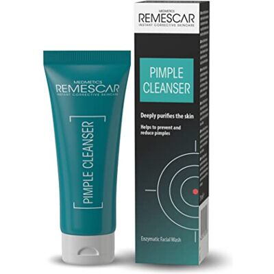 Remescar Nettoyant Points Noirs et Boutons 75ml Purifie la Peau en Profondeur, Réduire les Points Noirs Nettoyant Enzymatique Gommage et Nettoyant Exfoliant Pour Le Visage Gommage Visage Remescar Nettoyant Points Noirs et Boutons 75ml Purifie la Peau en Profondeur, Réduire les Points Noirs Nettoyant Enzymatique Gommage et Nettoyant Exfoliant Pour Le Visage Gommage Visage