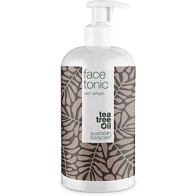 Australian Bodycare Visage Stonic 500ml Tonique pour le visage sans alcool à l'huile d'arbre à thé Nettoyant pour les imperfections, les taches, les boutons et les peaux à tendance acnéique, huile d'arbre à thé Australian Bodycare Visage Stonic 500ml Tonique pour le visage sans alcool à l'huile d'arbre à thé Nettoyant pour les imperfections, les taches, les boutons et les peaux à tendance acnéique, huile d'arbre à thé