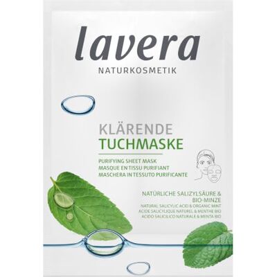 lavera Masque en Tissu Purifiant lavera Masque en Tissu Purifiant