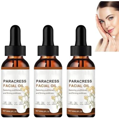homomdy Lot de 3 huiles de paracresse, sérum de collagène pour le visage, huile hydratante naturelle, sérum anti-âge, réduit les ridules et la matité, agit contre les rides et éclaircit la peau homomdy Lot de 3 huiles de paracresse, sérum de collagène pour le visage, huile hydratante naturelle, sérum anti-âge, réduit les ridules et la matité, agit contre les rides et éclaircit la peau