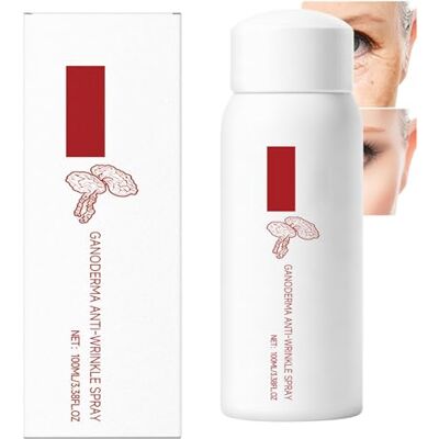 JASUBAI Lingzhi Tonique anti-rides, Sérum Ganoderma pour le visage, Spray raffermissant et hydratant pour le visage, à l'acide hyaluronique, réduit les rides et ridules (1 pièce) JASUBAI Lingzhi Tonique anti-rides, Sérum Ganoderma pour le visage, Spray raffermissant et hydratant pour le visage, à l'acide hyaluronique, réduit les rides et ridules (1 pièce)