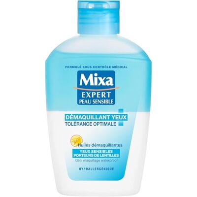 Mixa Expert Peau Sensible Démaquillant Yeux Tolérance Optimale, 125ml Mixa Expert Peau Sensible Démaquillant Yeux Tolérance Optimale, 125ml