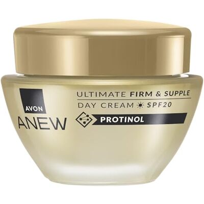 Avon Anew Ultimate Day Firming Cream SPF25, with Protinol™ Technology to Firm Skin, Reduce the Appearance of Wrinkles and Boost Radiance, 50ml Avon Anew Ultimate Day Firming Cream SPF25, with Protinol™ Technology to Firm Skin, Reduce the Appearance of Wrinkles and Boost Radiance, 50ml