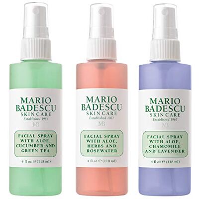 Mario Badescu C-M9-087-01 Spray Visage Illuminant Lot de 3 pièces, lavande, concombre et rose, 118 ml Mario Badescu C-M9-087-01 Spray Visage Illuminant Lot de 3 pièces, lavande, concombre et rose, 118 ml