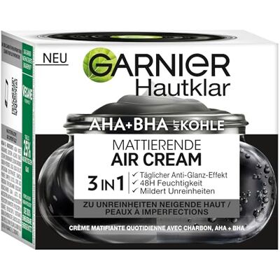 Crème pour le visage Garnier - Niacinamide, AHA+BHA, 50ml Crème pour le visage Garnier - Niacinamide, AHA+BHA, 50ml