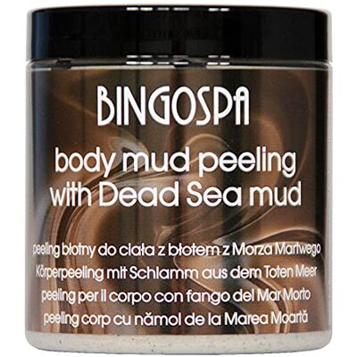 BingoSpa Peeling corporel à la boue de la mer Morte pour peaux grasses, cellulite et vergetures 250g BingoSpa Peeling corporel à la boue de la mer Morte pour peaux grasses, cellulite et vergetures 250g