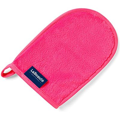 LaBeauté gant de toilette démaquillant– Démaquillant et nettoyant visage – Lingettes démaquillantes lavables et réutilisables (20 x 13 cm, rose) LaBeauté gant de toilette démaquillant– Démaquillant et nettoyant visage – Lingettes démaquillantes lavables et réutilisables (20 x 13 cm, rose)