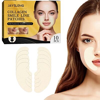Miake Patch visage avec lignes fines soin des rides Face Lift Patches pour rides au coin la bouche, soin raffermissant la peau Miake Patch visage avec lignes fines soin des rides Face Lift Patches pour rides au coin la bouche, soin raffermissant la peau