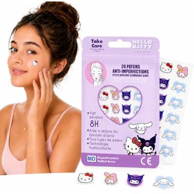 Mevsim Store Hello Kitty Set Patch Bouton 20 pcs – Anti Bouton Hydrocolloïde Visage Jour Nuit – Absorbe le Sébum, Aide contre Imperfections et Points Noirs – Design Cute Adolescents Adultes Mevsim Store Hello Kitty Set Patch Bouton 20 pcs – Anti Bouton Hydrocolloïde Visage Jour Nuit – Absorbe le Sébum, Aide contre Imperfections et Points Noirs – Design Cute Adolescents Adultes