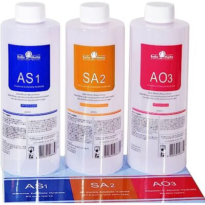 selyohe Aqua Peeling Solution AS1 SA2 AO3 Solutions sérum visage Soins de la peau Beauté Visage Nettoyage Solution Pour Hydra Visage Dermabrasion Hydra Peel Machine Solution 400ML selyohe Aqua Peeling Solution AS1 SA2 AO3 Solutions sérum visage Soins de la peau Beauté Visage Nettoyage Solution Pour Hydra Visage Dermabrasion Hydra Peel Machine Solution 400ML
