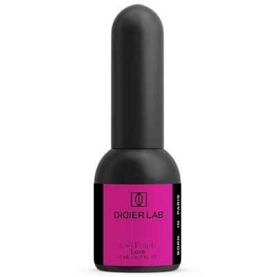 DIDIER LAB Vernis à ongles UV de qualité supérieure Love Vernis à ongles gel Gel de couleur pour ongles en gel Application de 1 ou 2 couches Vernis à ongles gel UV hautement pigmenté - DIDIER LAB Vernis à ongles UV de qualité supérieure Love Vernis à ongles gel Gel de couleur pour ongles en gel Application de 1 ou 2 couches Vernis à ongles gel UV hautement pigmenté -