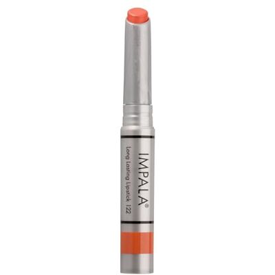 Impala Rouge à lèvres longue tenue couleur 122 Orange Mat Rouge à lèvres permanent, texture crémeuse Longue durée Rouge à lèvres hydratant à couvrance totale Hydrate et prend soin Impala Rouge à lèvres longue tenue couleur 122 Orange Mat Rouge à lèvres permanent, texture crémeuse Longue durée Rouge à lèvres hydratant à couvrance totale Hydrate et prend soin