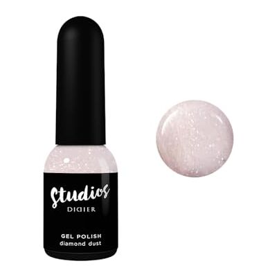 DIDIER LAB Vernis à ongles gel de qualité supérieure Studios Diamond Dust Couleur UV LED sans TPO Finition brillante longue durée Pigmentation riche avec application facile Résistant à DIDIER LAB Vernis à ongles gel de qualité supérieure Studios Diamond Dust Couleur UV LED sans TPO Finition brillante longue durée Pigmentation riche avec application facile Résistant à