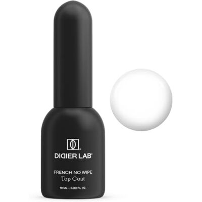 DIDIER LAB No Wipe Gel Top Coat pour Nail Art & French Manucure 10ml DIDIER LAB No Wipe Gel Top Coat pour Nail Art & French Manucure 10ml