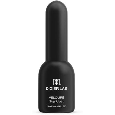 DIDIER LAB Gel polish Studios Top Coat Veloure DidierLab Finition Semi-Permanent de Protection Mate Lisse Les Irrégularités Sans Couche de Dispersion Lampe LED Pour Frotter les Décorations NailArt DIDIER LAB Gel polish Studios Top Coat Veloure DidierLab Finition Semi-Permanent de Protection Mate Lisse Les Irrégularités Sans Couche de Dispersion Lampe LED Pour Frotter les Décorations NailArt