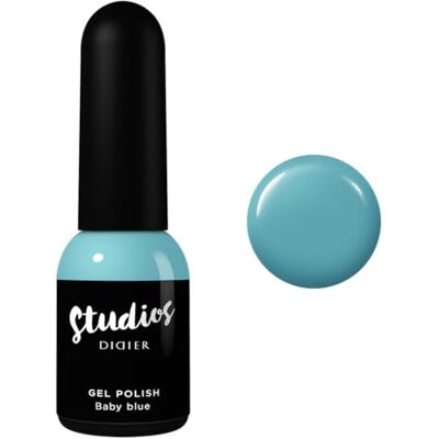 DIDIER LAB Vernis à ongles gel de qualité supérieure Bleu layette Vernis à ongles gel Nail Art Haute brillance longue durée Facile à appliquer Ongles en gel Pigment riche UV/LED - DIDIER LAB Vernis à ongles gel de qualité supérieure Bleu layette Vernis à ongles gel Nail Art Haute brillance longue durée Facile à appliquer Ongles en gel Pigment riche UV/LED -