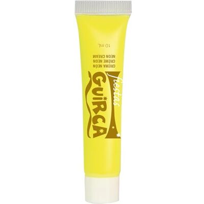 Guirca Peinture Visage Néon Jaune Guirca Peinture Visage Néon Jaune