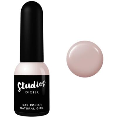 DIDIER LAB Vernis à ongles gel Premium Studios Natural Girl Couleur UV LED sans TPO Finition brillante longue durée Pigmentation riche avec application facile Résistant aux éclats 8 ml DIDIER LAB Vernis à ongles gel Premium Studios Natural Girl Couleur UV LED sans TPO Finition brillante longue durée Pigmentation riche avec application facile Résistant aux éclats 8 ml