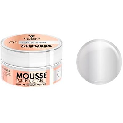 VICTORIA VYNN Gel de sculpture Thixotrope en mousse pour ongles 15 ml (verre cristal 01) VICTORIA VYNN Gel de sculpture Thixotrope en mousse pour ongles 15 ml (verre cristal 01)