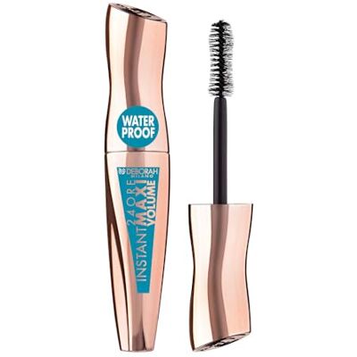 DEBORAH Milano Mascara 24 Ore Instant Maxi Volume Resistant à l'Eau, 240 Unités DEBORAH Milano Mascara 24 Ore Instant Maxi Volume Resistant à l'Eau, 240 Unités