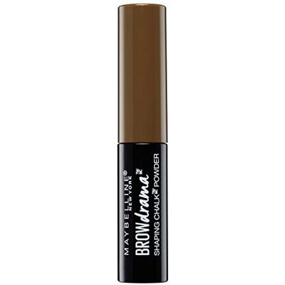 Maybelline Brow Drama Shaping Chalk Powder n°130 Poudre de sourcil veloutée Blonde foncé pour sourcils naturels aux contours doux Maybelline Brow Drama Shaping Chalk Powder n°130 Poudre de sourcil veloutée Blonde foncé pour sourcils naturels aux contours doux