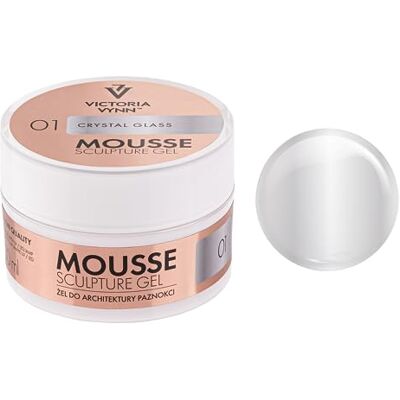 VICTORIA VYNN Gel de sculpture en mousse 50 ml Gel thixotrope New Crystal Glass 01 VICTORIA VYNN Gel de sculpture en mousse 50 ml Gel thixotrope New Crystal Glass 01
