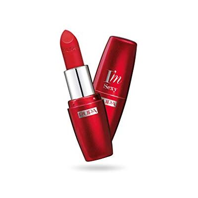 Pupa I'm Sexy Lipstick rouge Luminosité absolue 002 Rouge Excess Pupa I'm Sexy Lipstick rouge Luminosité absolue 002 Rouge Excess