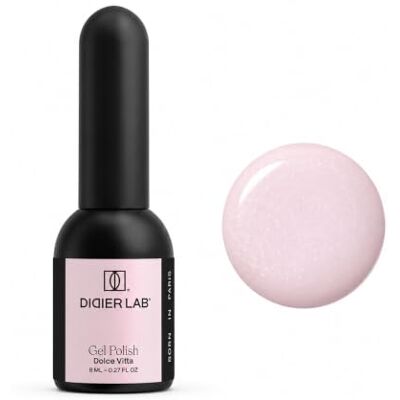 DIDIER LAB Premium Studios Vernis à ongles semi-permanent – Doux Vitta – Gel Polish UV LED TPO Free – Longue durée et facile à utiliser – Haute pigmentation – Vernis gel résistant – 8 ml DIDIER LAB Premium Studios Vernis à ongles semi-permanent – Doux Vitta – Gel Polish UV LED TPO Free – Longue durée et facile à utiliser – Haute pigmentation – Vernis gel résistant – 8 ml