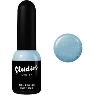 DIDIER LAB Premium Studios Vernis semi-permanent à ongles – Dusty Blue – Gel Polish UV LED TPO Free – Longue durée et facile à utiliser – Haute pigmentation – Vernis gel résistant – 8 ml DIDIER LAB Premium Studios Vernis semi-permanent à ongles – Dusty Blue – Gel Polish UV LED TPO Free – Longue durée et facile à utiliser – Haute pigmentation – Vernis gel résistant – 8 ml
